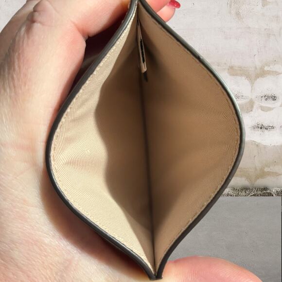 Kate Spade NWT Burgess Court Card Holder Wallet Case Rose Glitter - Picture 5 of 5